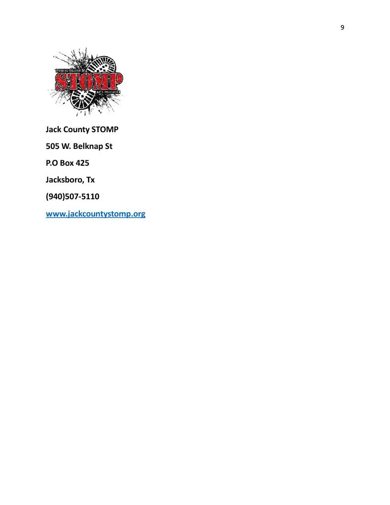 STOMP program photograph