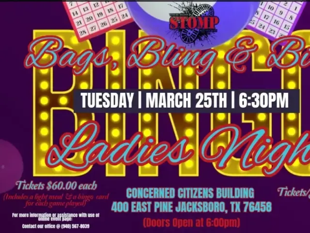 Bags, Bling, and Bingo 2025