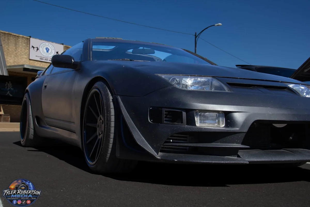 Gray sports coupe on display at STOMP Fest 2026