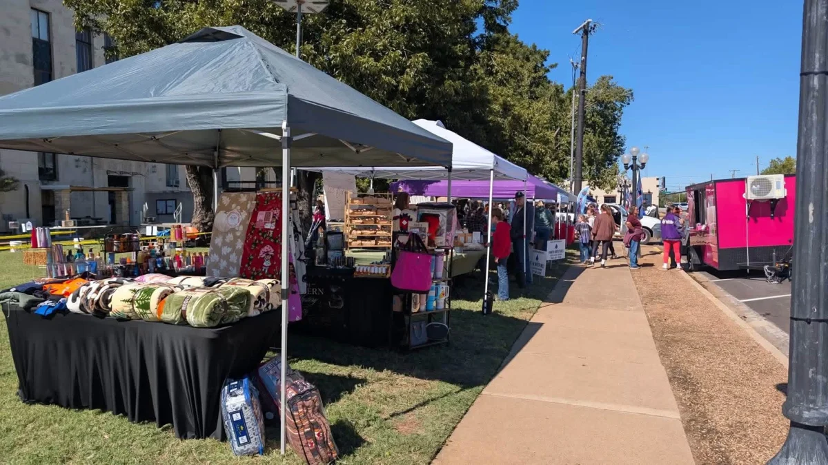 Vendors and food booths at STOMP Fest 2026
