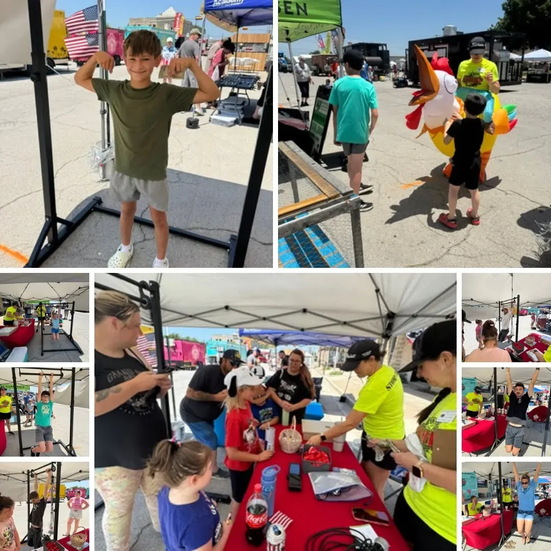 Collage of STOMP booth activities at TNT Fest 2026